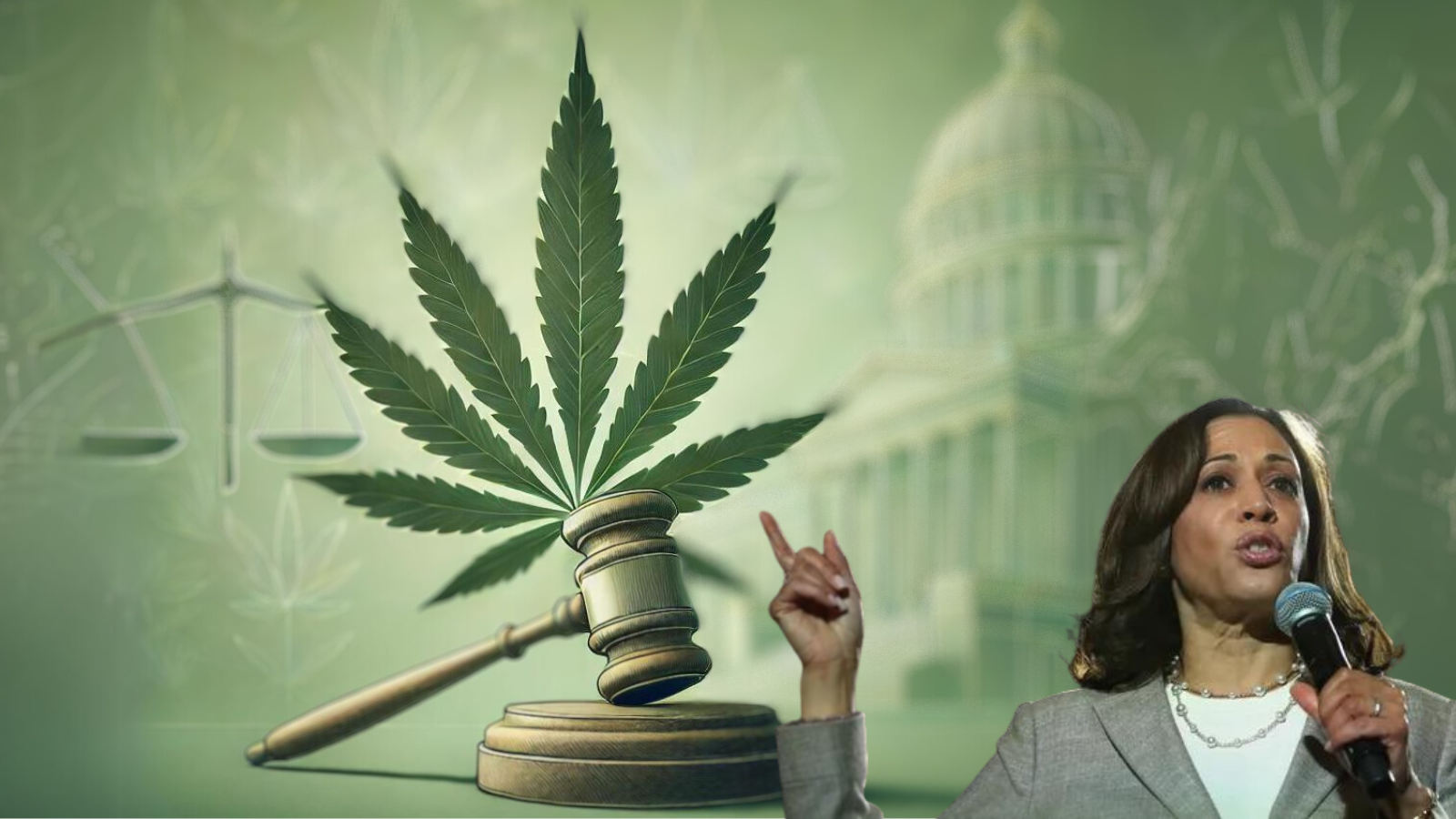 Kamala Harris Fires Up Support for Cannabis Legalization